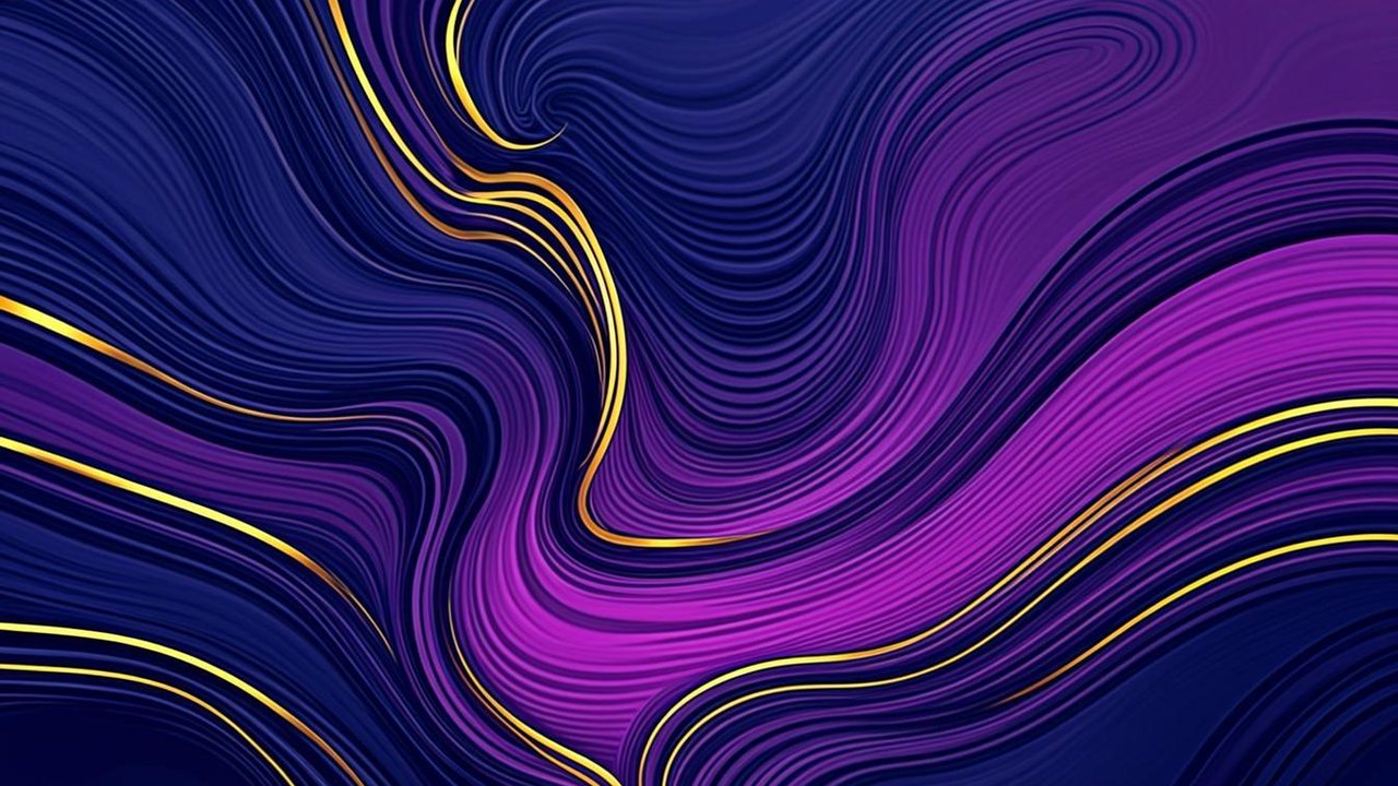 Gradient Waves — Abstract wallpaper, click to zoom